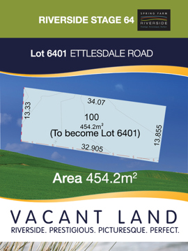 Lot 6401 - Stage 64 Riverside